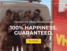 Tablet Screenshot of phobooth.com